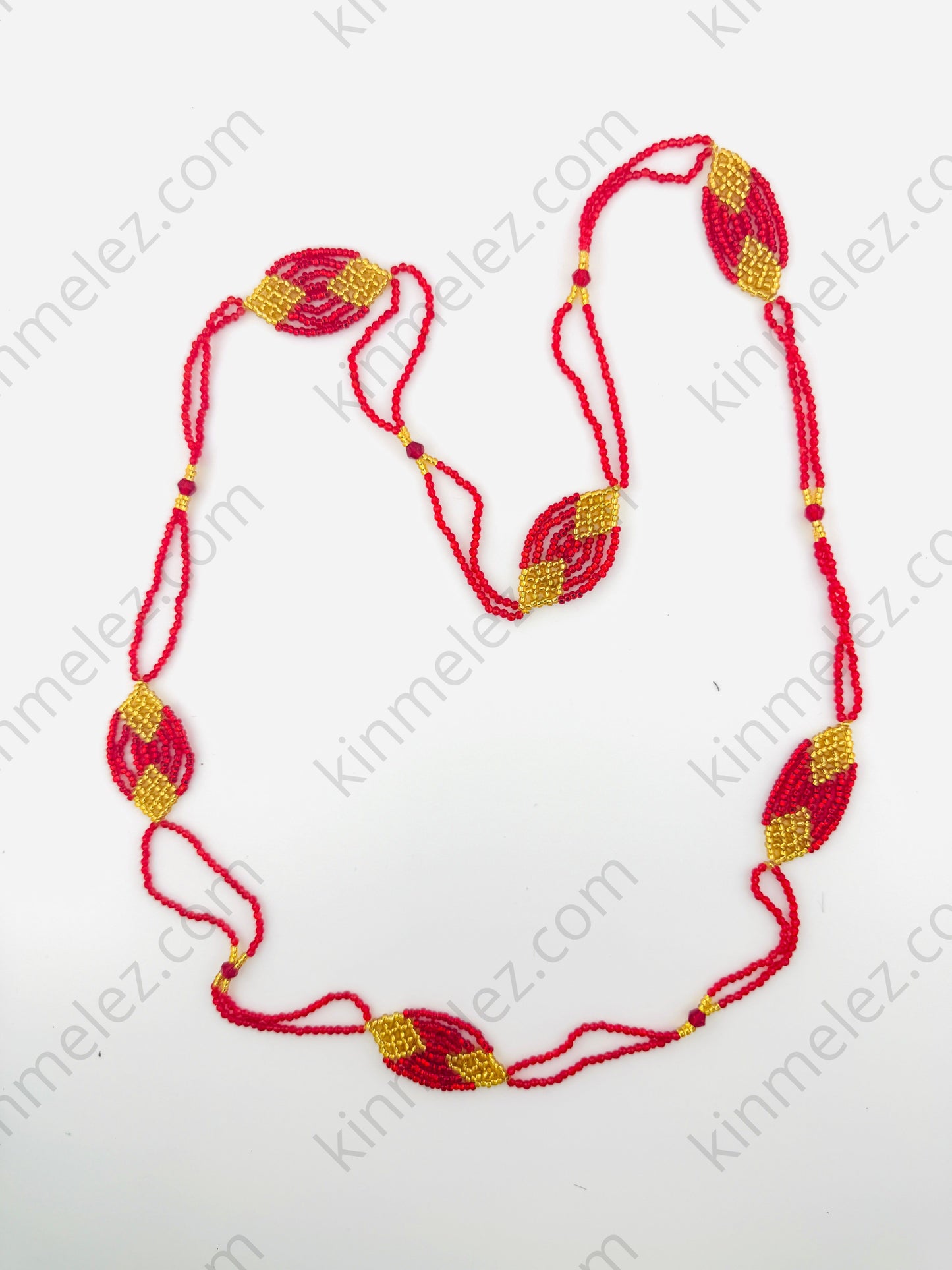 Red and gold pote - Kinmel EZ