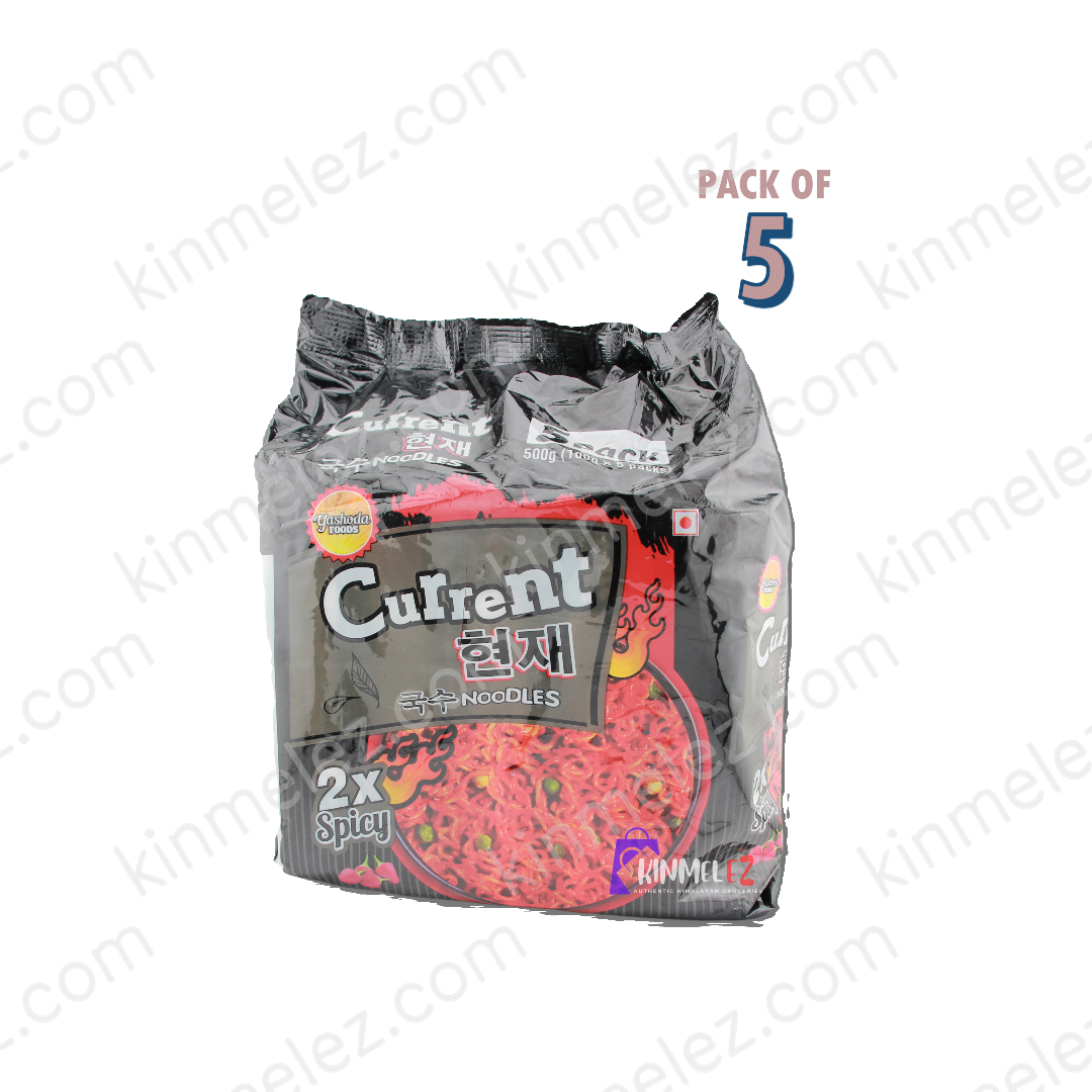 Current Noodles 2X Spicy | 5 pack