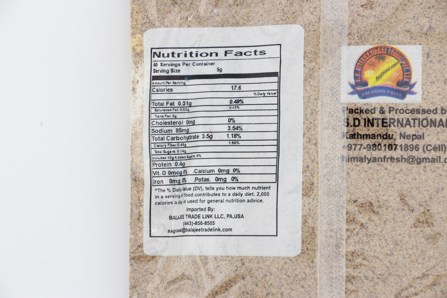 Chatpate Masala (Mixed Spices)