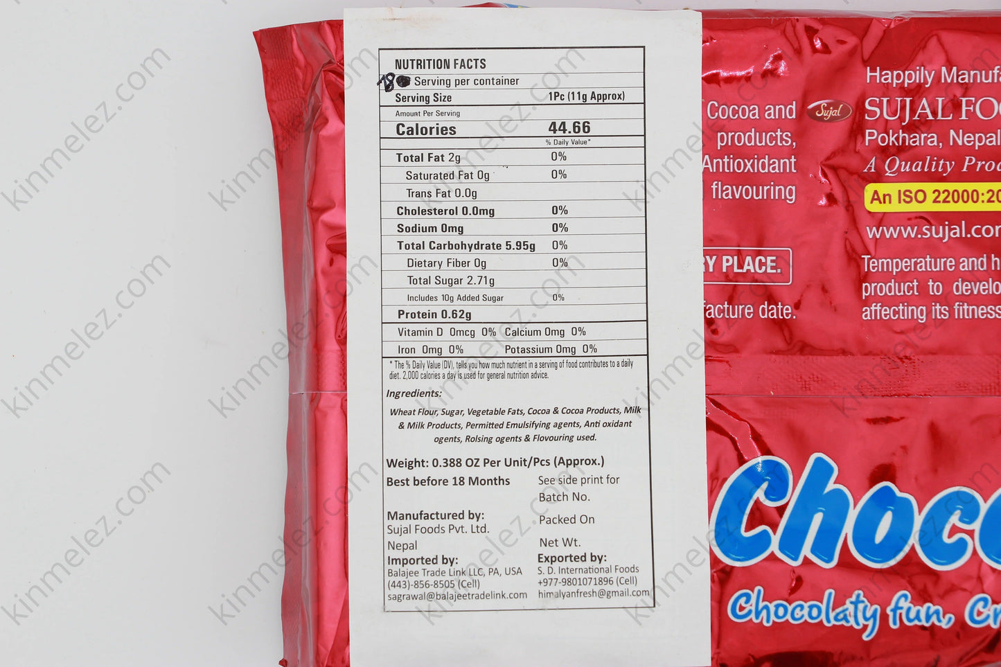 Choco Fun Candy Packet | 18 Sticks - Kinmel EZ