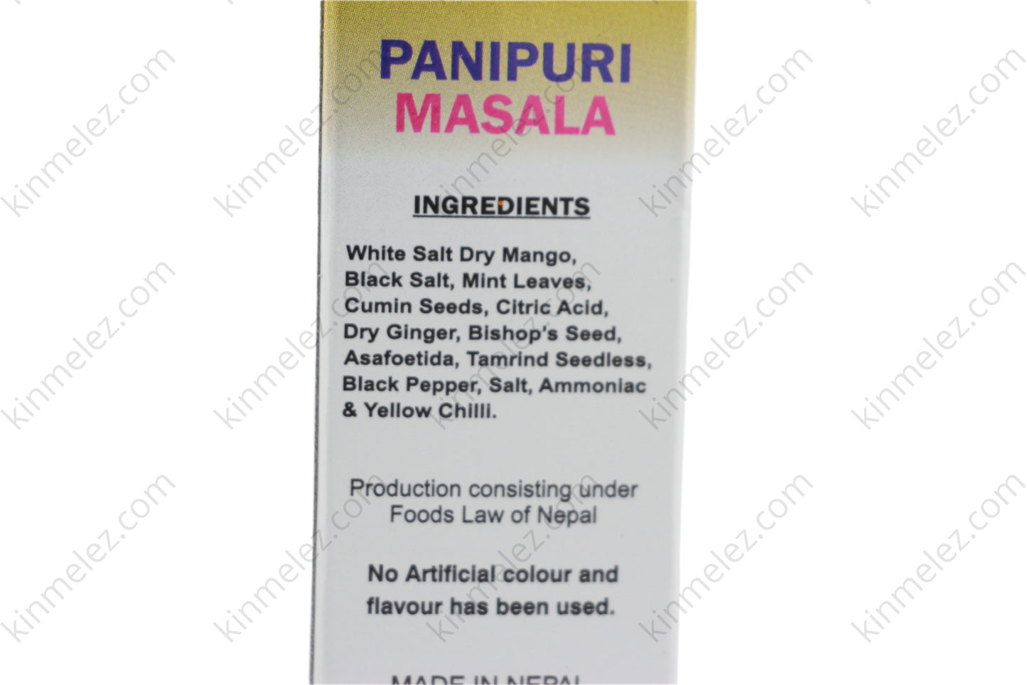 Panipuri Masala - Kinmel EZ