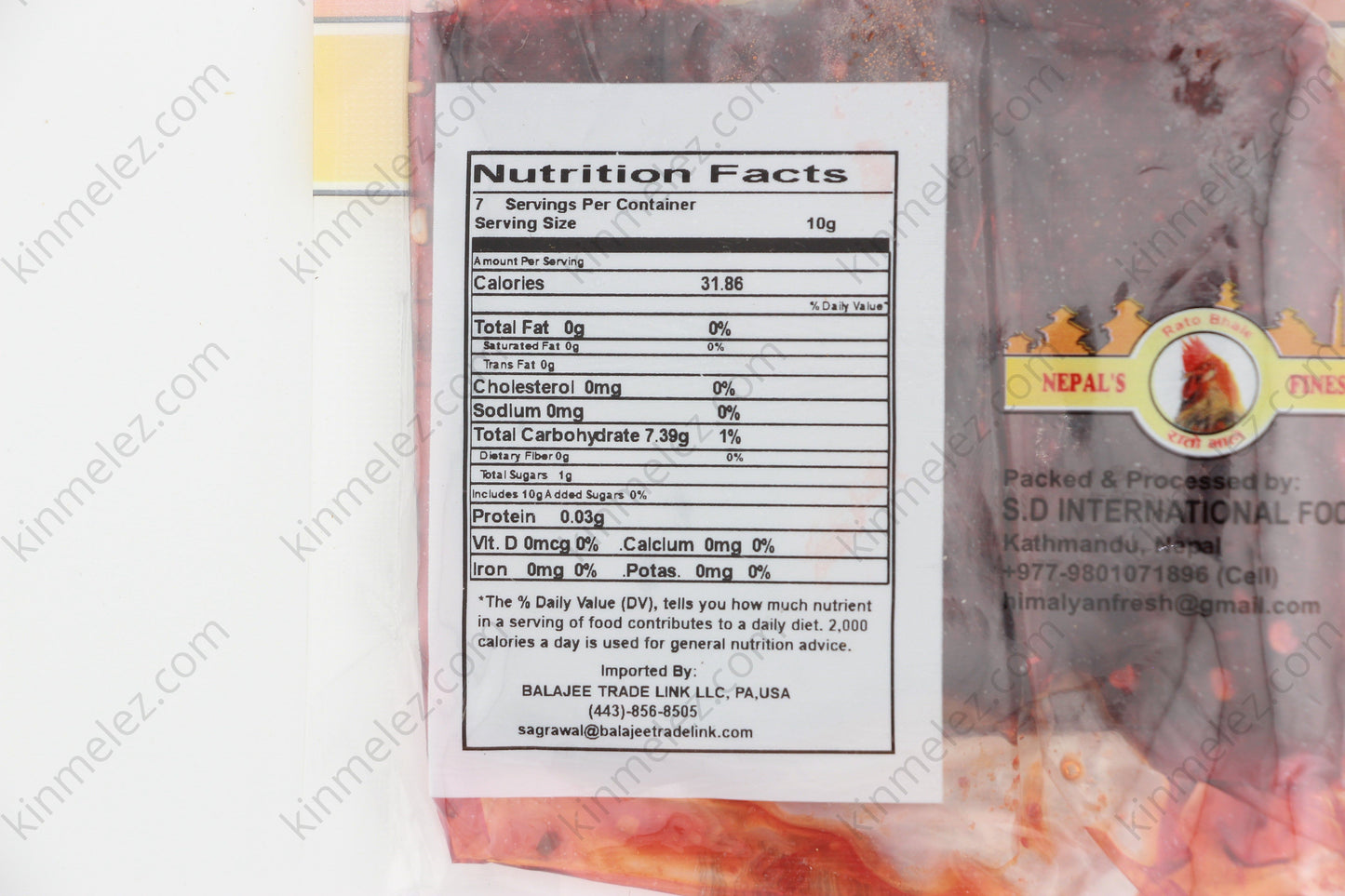 Hot & Sour Lapsi Titaura - Kinmel EZ