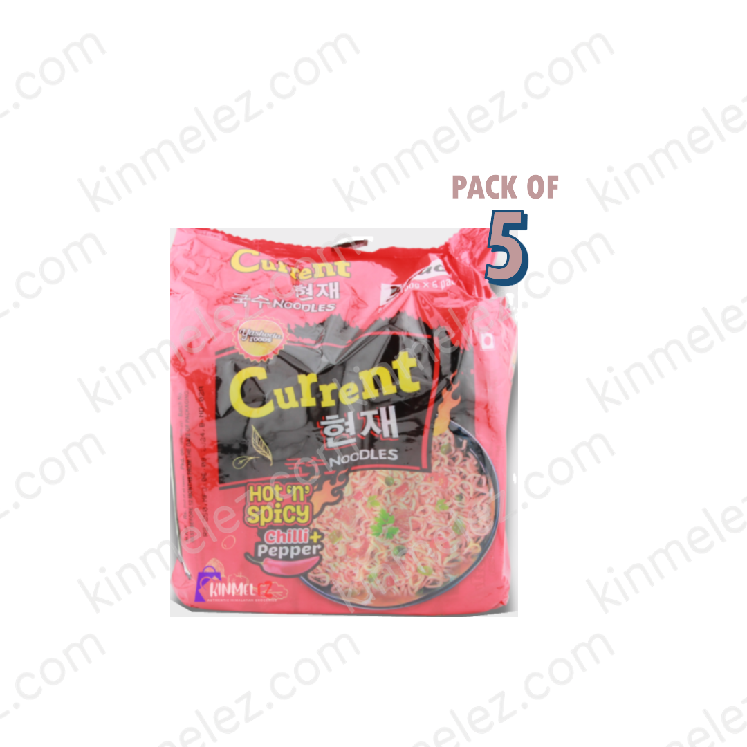 Current noodles Hot & Spicy 5pck