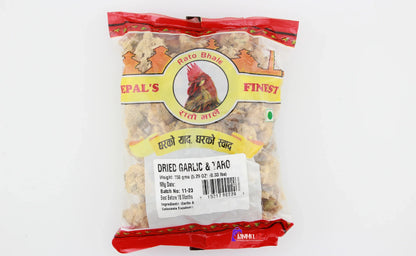 Lasun Maseura (Dried Garlic & Taro)