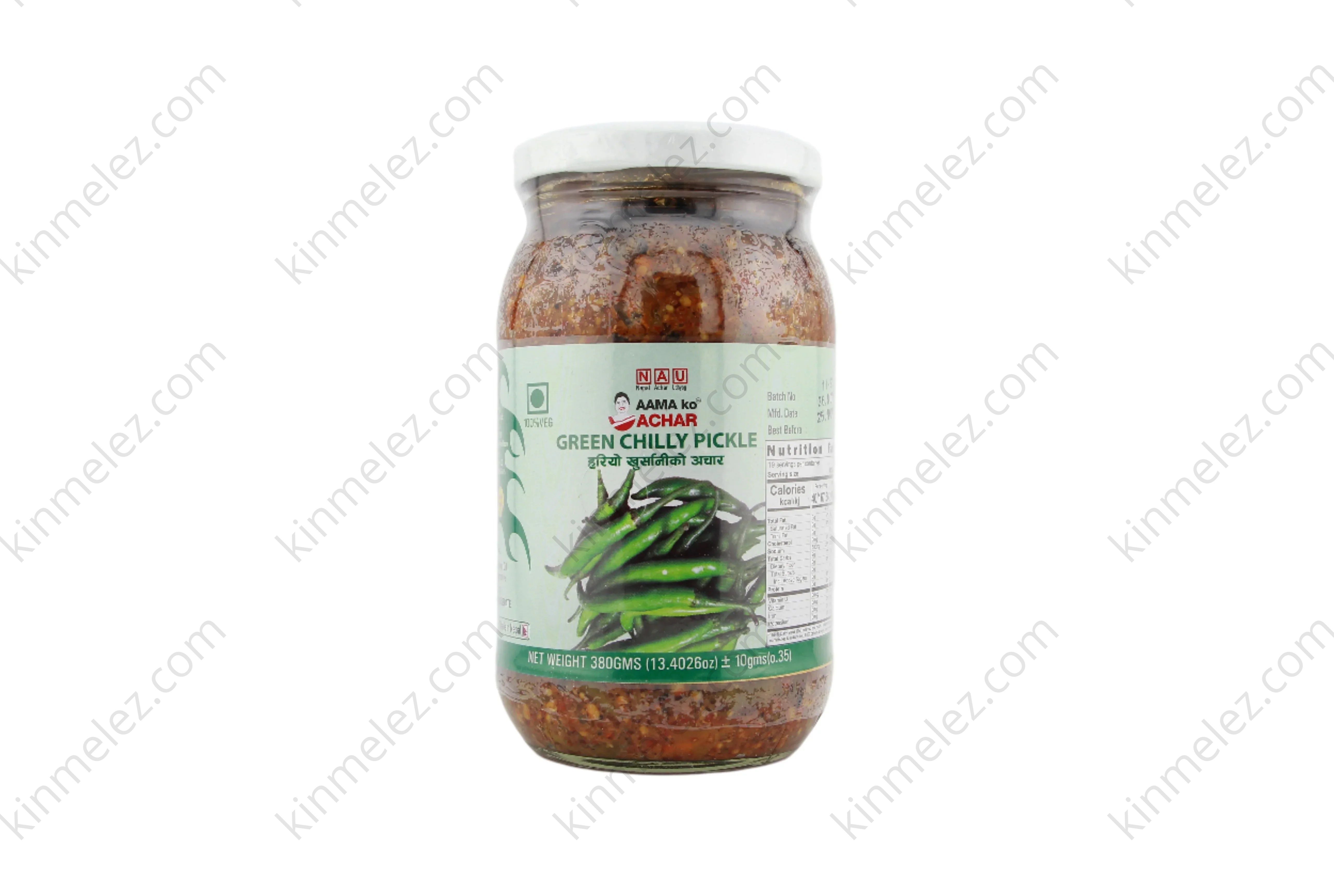 Green Chilli Pickle - Kinmel EZ