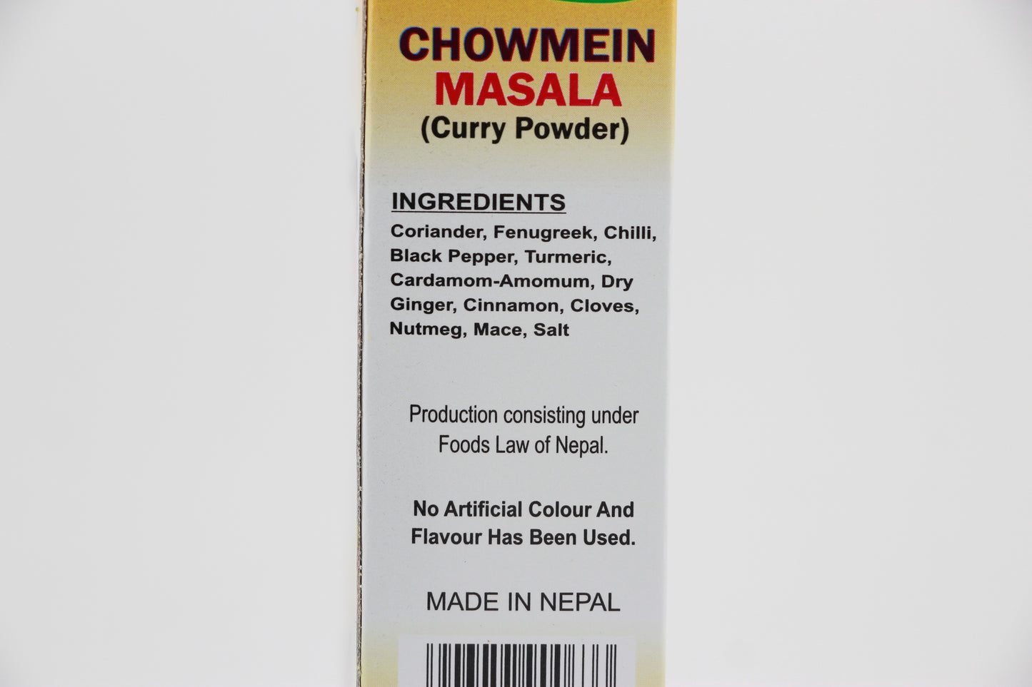Chowmein Masala