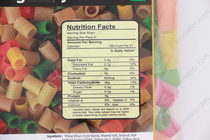 Finger Chips 0.5 Inch Tube 200g - Kinmel EZ