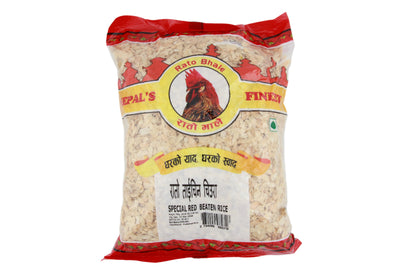 Rato Taichin Chiura (Red Taichin Beaten Rice)